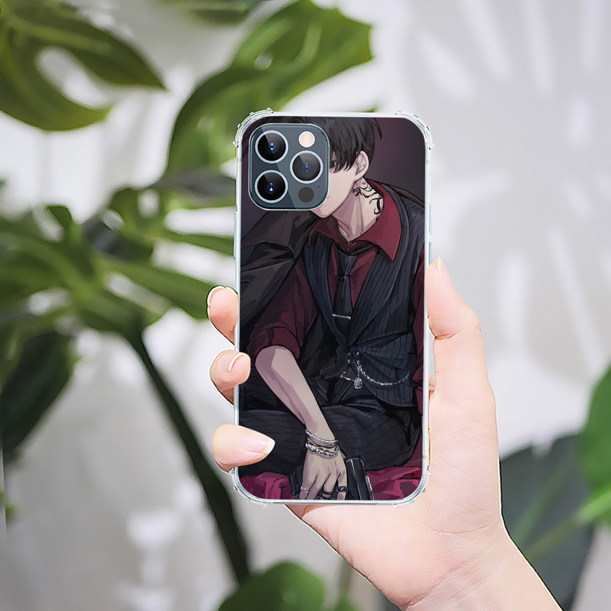 （画像用） 東京リベンジャーズ Tokyo Revengers 【iPhone 12シリーズ対応】透明スマホケース（クリアソフトケース）